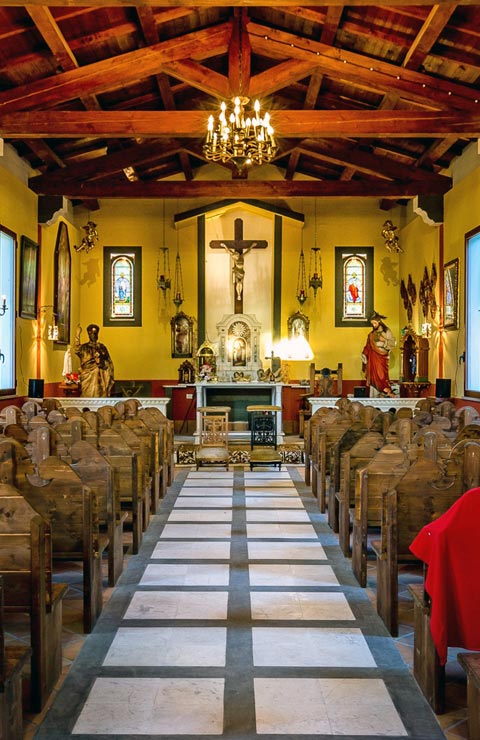 La chiesa privata per le celebrazioni